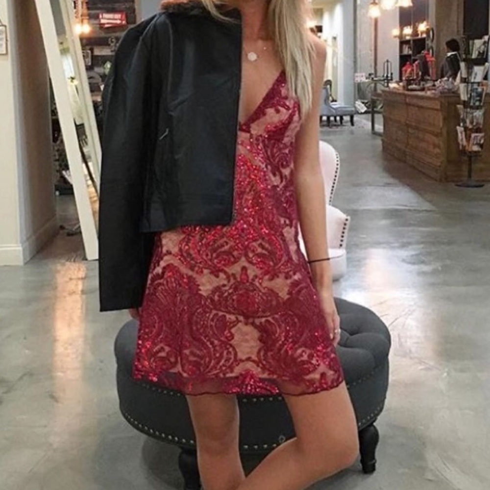 Free people night shimmers dress NWOT
